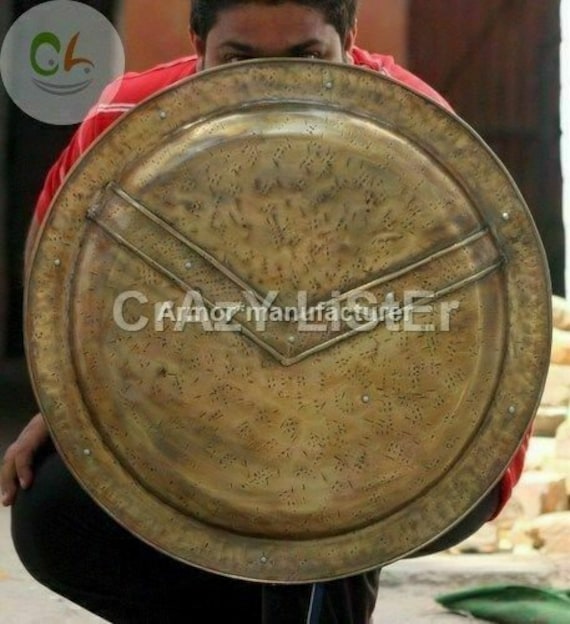 Medieval 300 SPARTAN Shield 18/" GREEK King Leonidas Gear of War Armor Shield