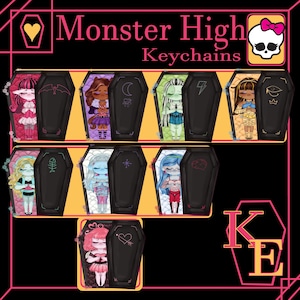 Coffin Monster High Charms