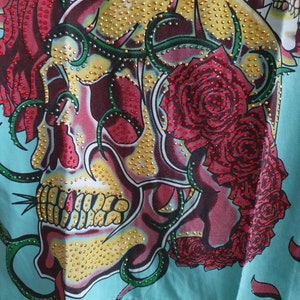 Ed Hardy, Christian Audigier Los Angeles Est 1958, cotton, size M, (B/S)