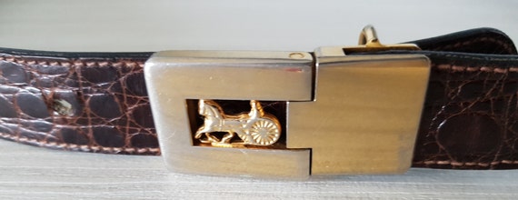 vintage 80s CELINE strap leather authenticator