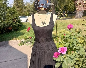 Lil' Black Dress: Halloween celebration in style! Size Small.