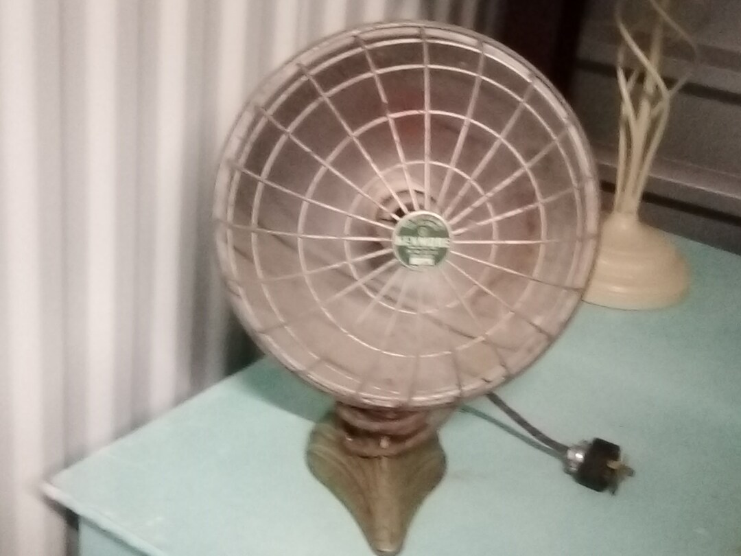 ANTIQUE HEAT LAMP Victorian Working Fabric Wrapped Cord. Etsy