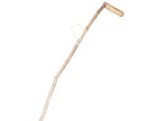 Antique Vintage Wooden Cane Walking Stick Carved from the Dikes of Holland 1847