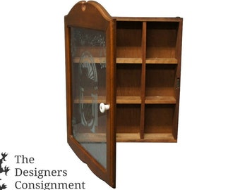 Knick Knack Cabinet Etsy
