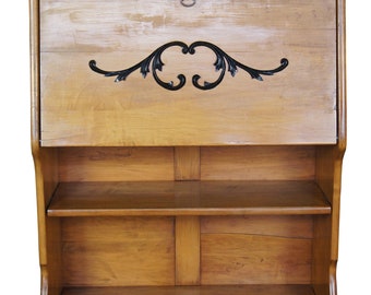 Items Similar To Antique Oak Secretary Desk Bookcase Circa 1900 On
