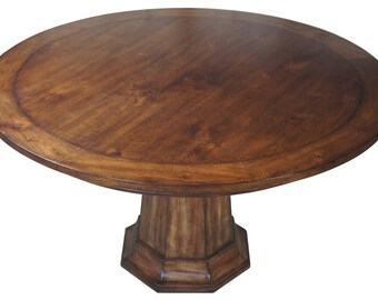 Attracktive henredon round dining table Henredon Top Etsy