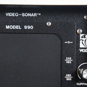 Vintage 1970s Vexilar Zoom Video Sonar Model 990 Nautical Ice Fishing 11" image 10