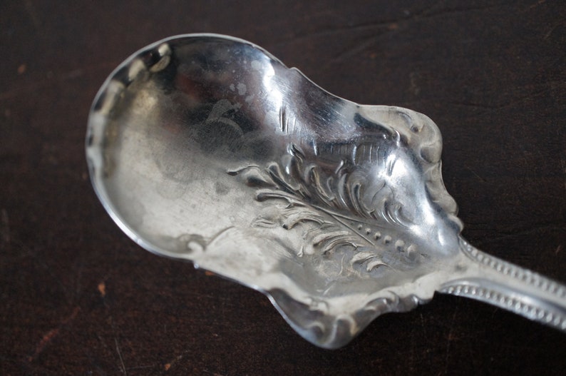 Antique Yukon Silver Warranted Sugar Shell Serving Spoon | Etsy