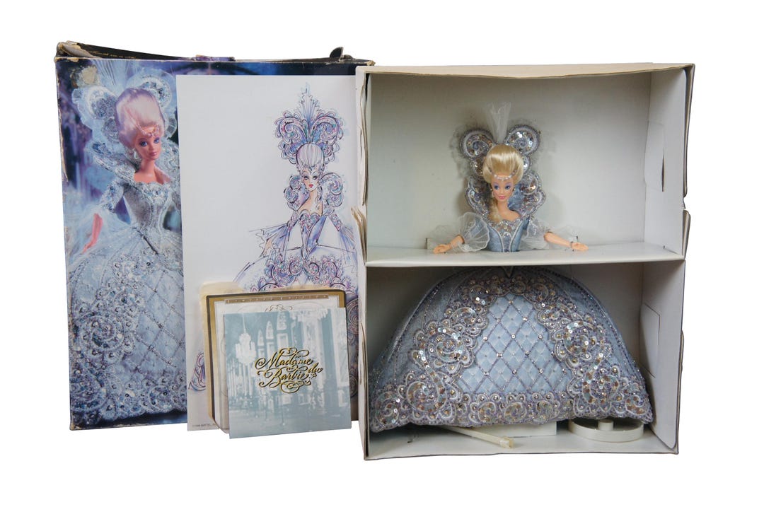 1997 Mattel Bob Mackie Madame Du Barbie Doll in Original Box 15" - Etsy