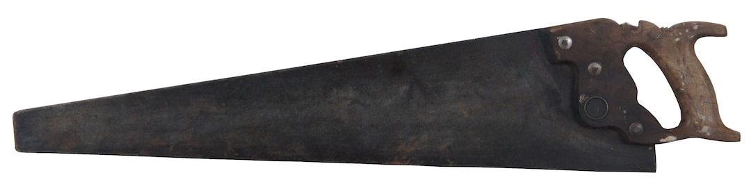 Antique EC Atkins & Co Carpenters Hand Rip Saw Tool 30