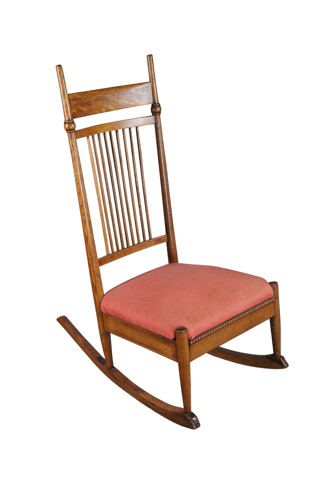 Antique Victorian Aesthetic Movement E.W. Godwin-style Oak Rocking ...