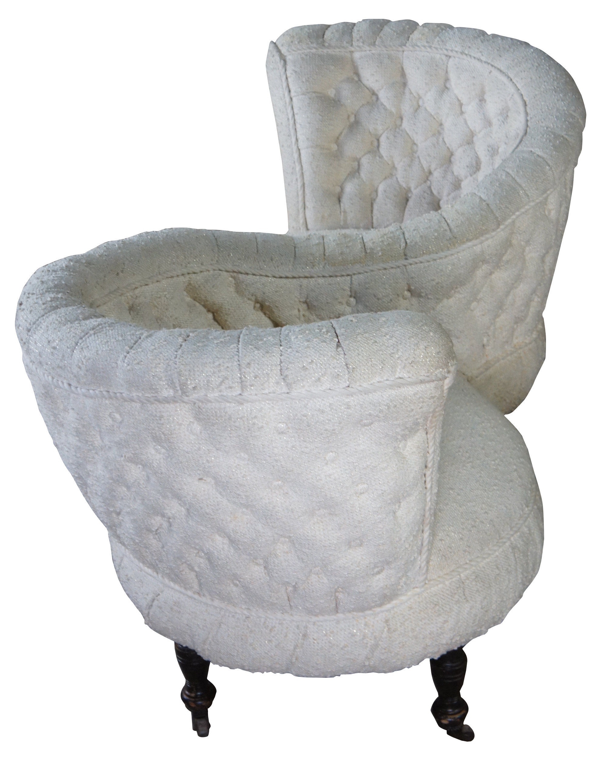 Victorian tete sale a tete chair