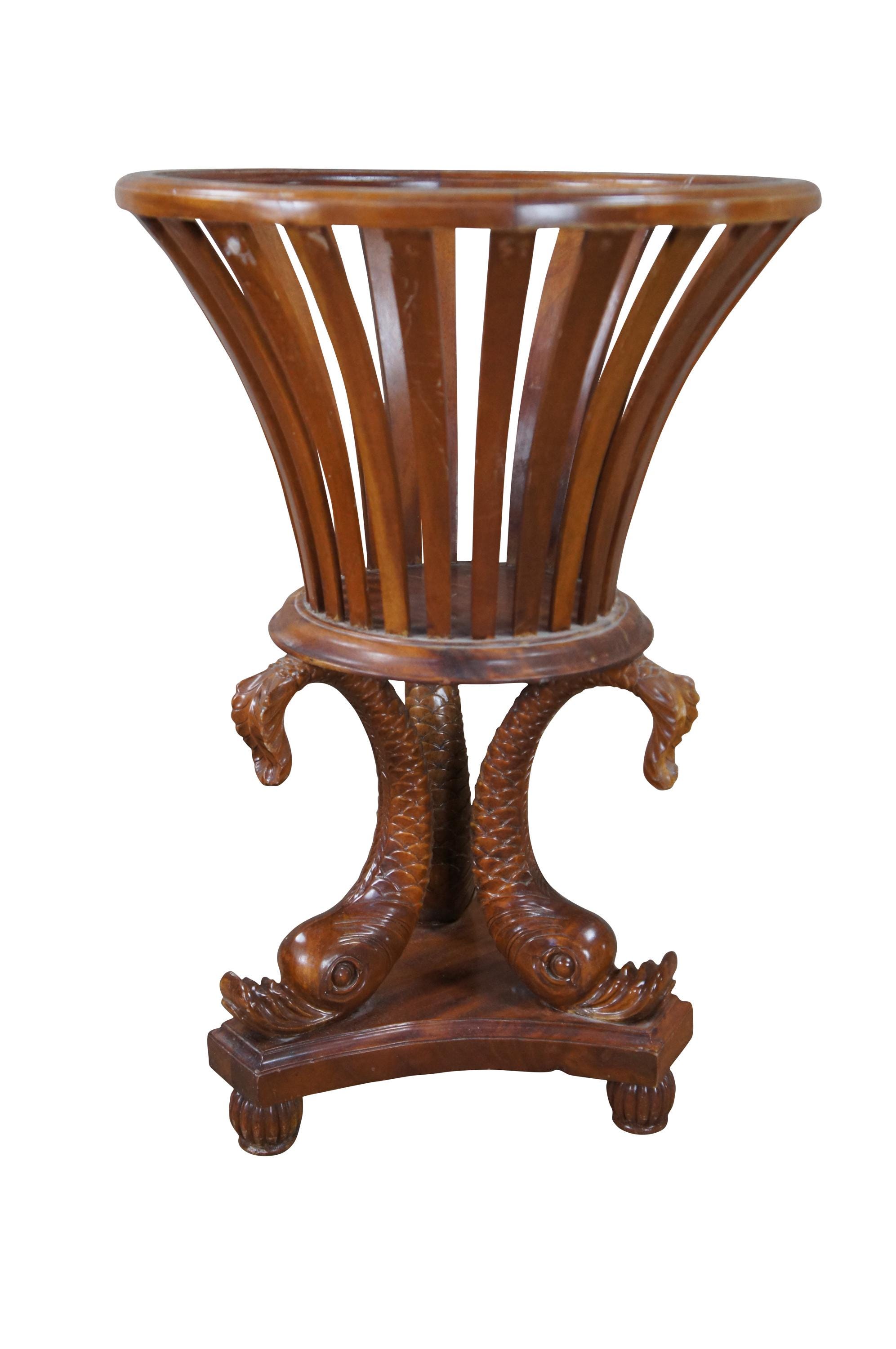 Vintage Jardiniere Pedestal Stand - Etsy