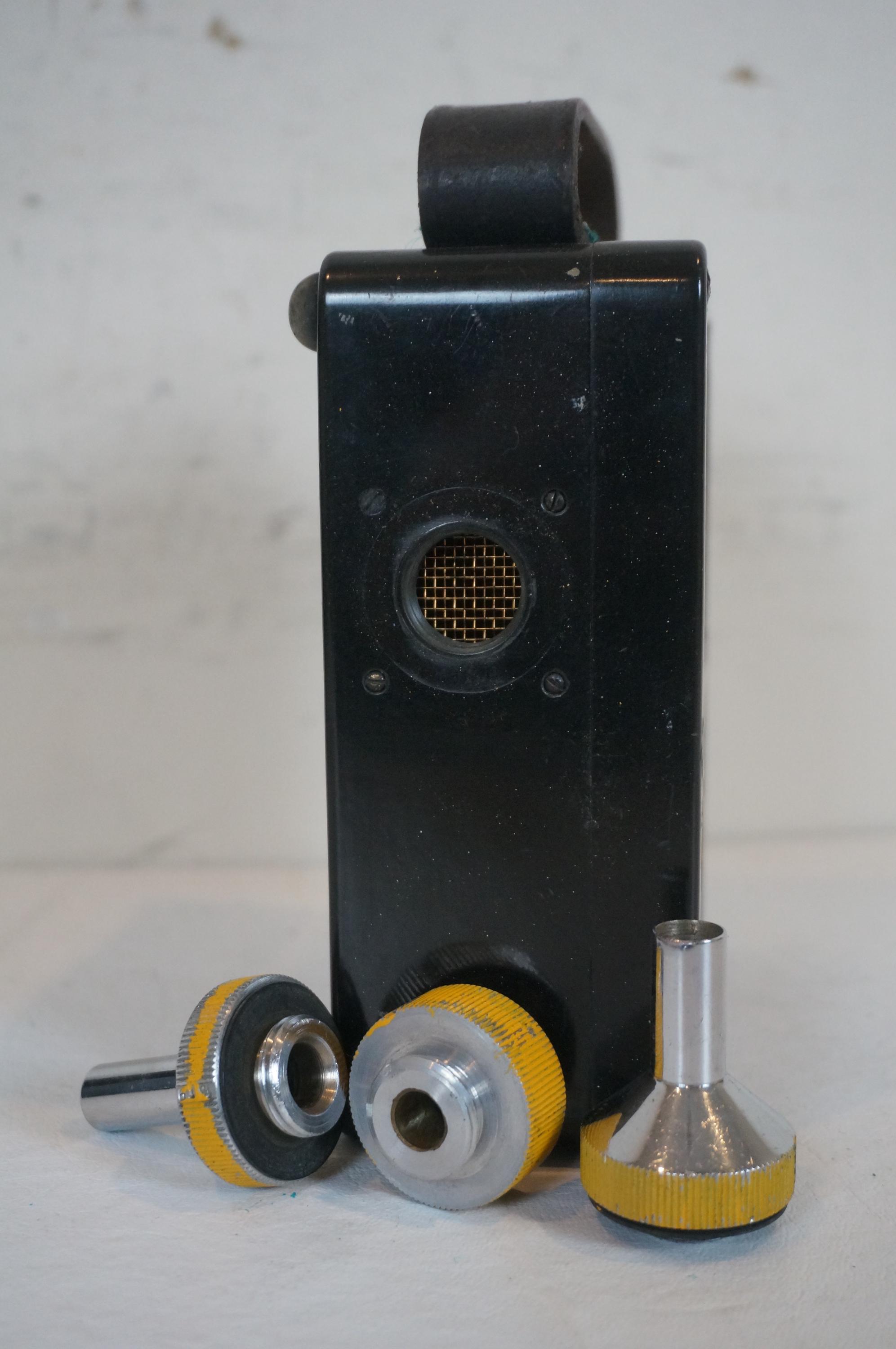 Velometer Case Antique Alnor Velometer Boyle System Type 3002 Air Flow Velocity Meter ...