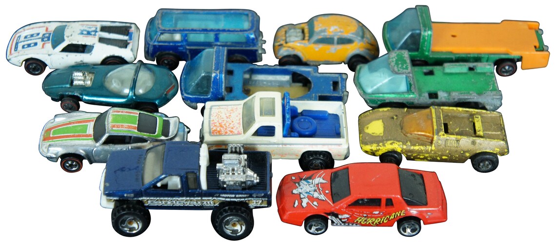 15 Vtg Matchbox & Hot Wheels Toy Cars Trucks Redline Etsy