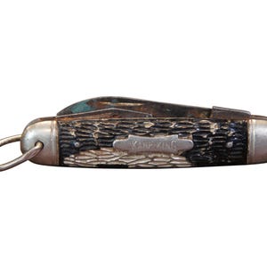 Vintage Imperial Kamp King Pocket Knife Four Blade Folding Camping Multi Tool 4&quot;
