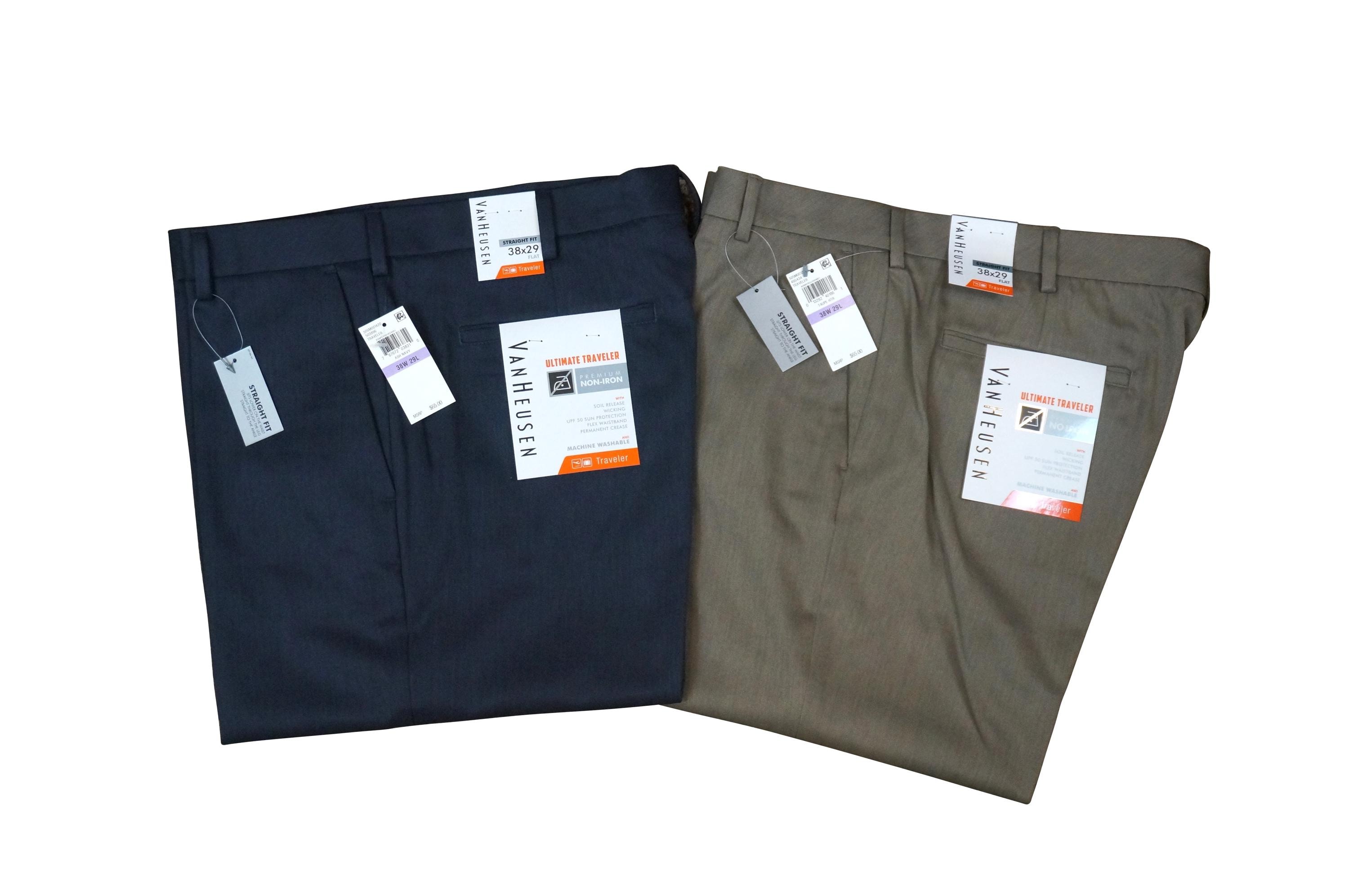 2 Van Heusen Ultimate No Iron Mens Traveler 38x29 Dress Pants Slacks NWT - Etsy 2 Van Heusen Ultimate No Iron Mens Traveler 38x29 Dress Pants Slacks NWT - Etsy