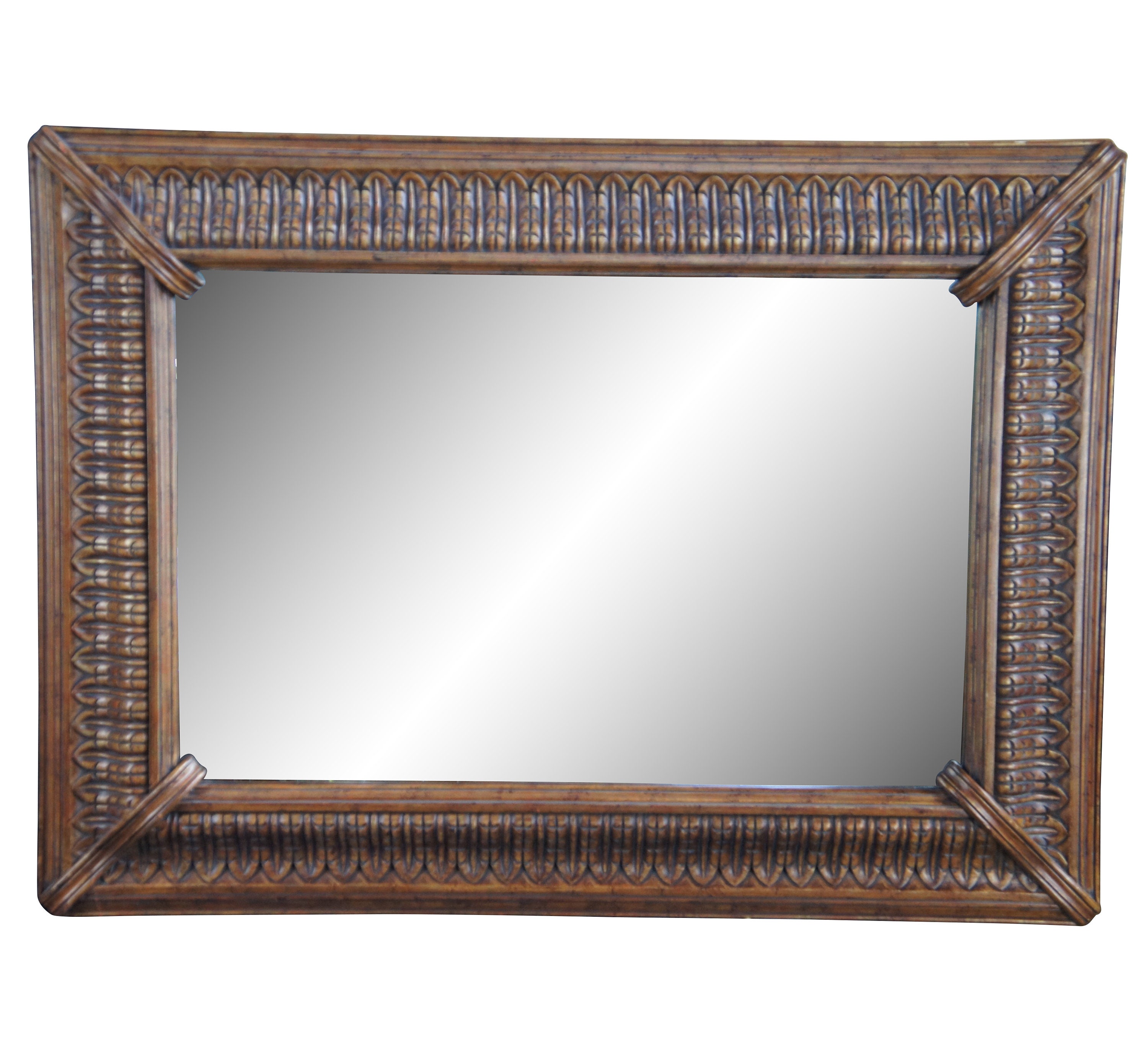 U.S vintage/vintage mirror/RISHEL/米軍払い下げ/アメリカ家具