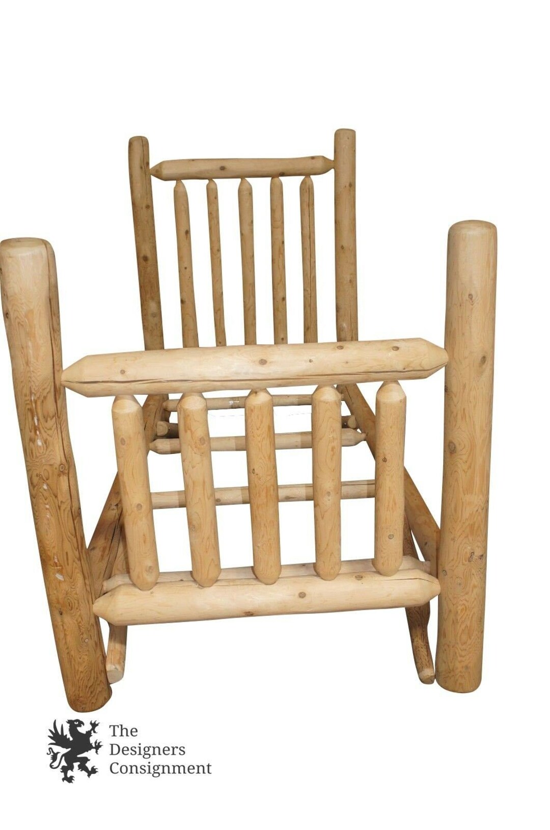 Custom Made Rustic Twin Bed Set Cabin Style Natural Look Lodge Colorado