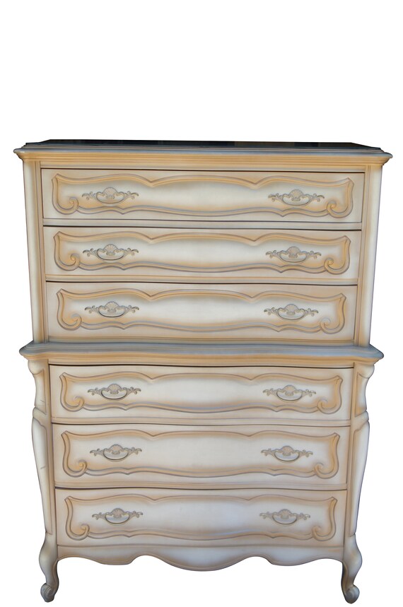 Bassett Cartier Collection Chest On Chest French Provincial Etsy