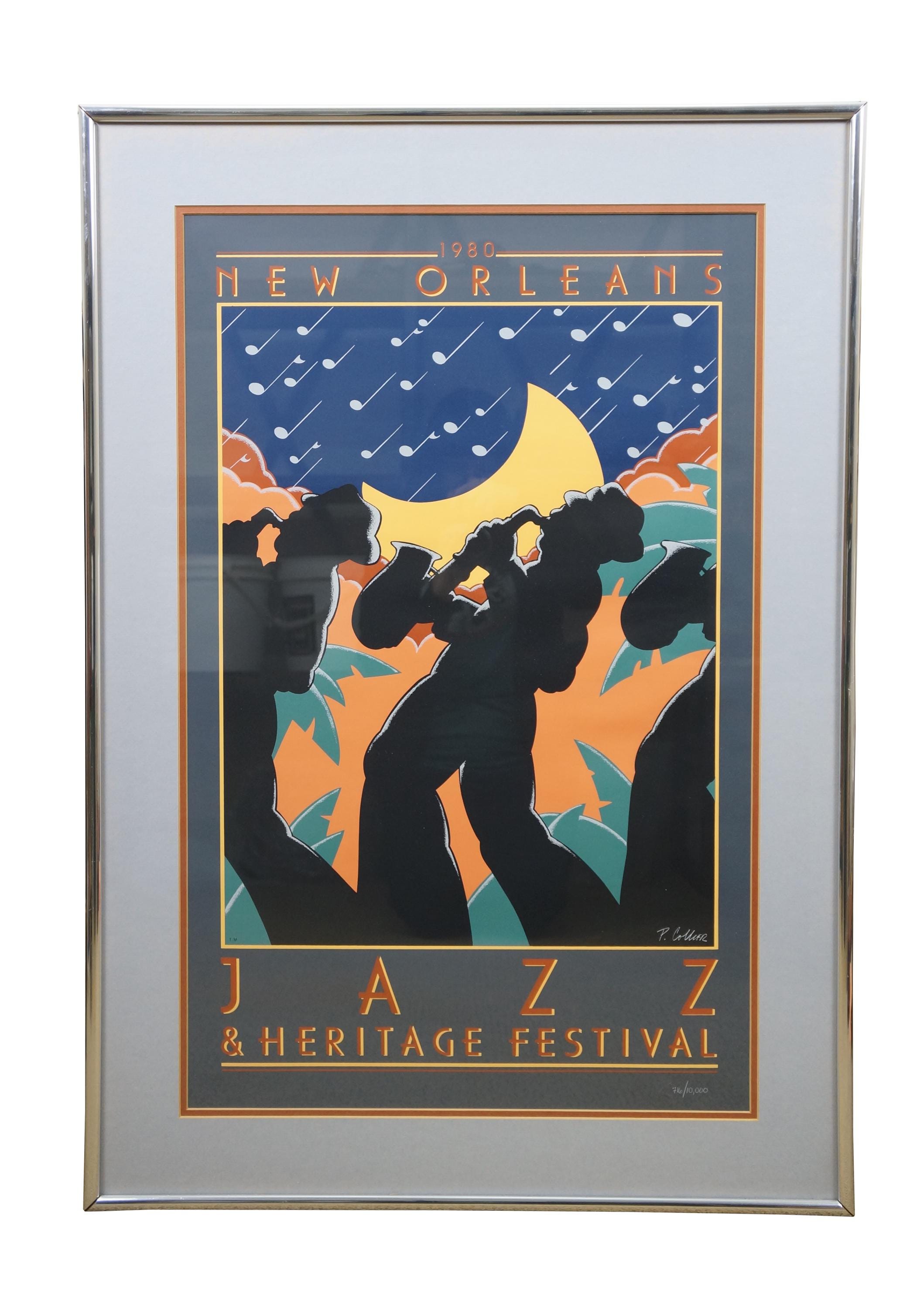 1980 New Orleans Jazz Heritage Festival Moonlight Saxophone