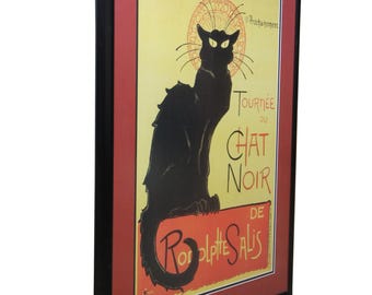 French Théophile Steinlen Tournee Du Chat Noir Black Cat Poster