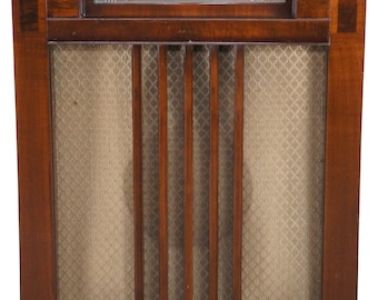 Antique Art Deco Pre War Philco 1939 Console Tube Radio Walnut Case 39-40