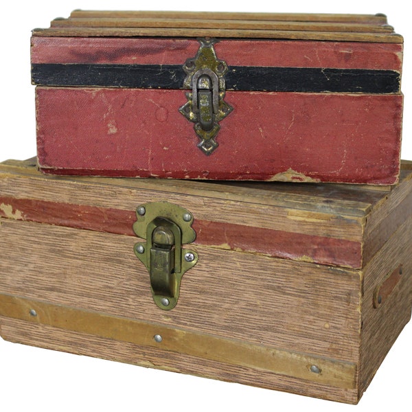 Vintage Antique Trunks Etsy