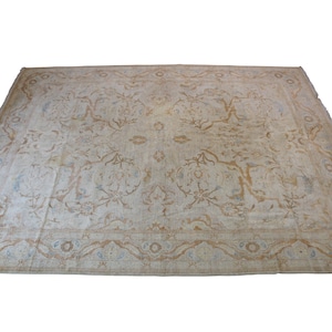 SAFAVIEH Hand Woven French Aubusson Style Floral Wool Area Rug Carpet 12&#39; x 15&#39;