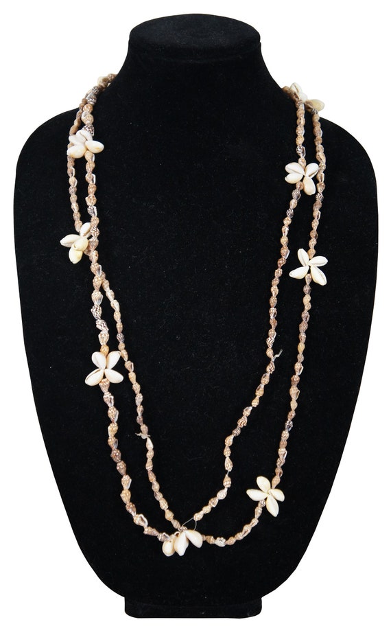 Vintage hawaiian necklaces sea Gem