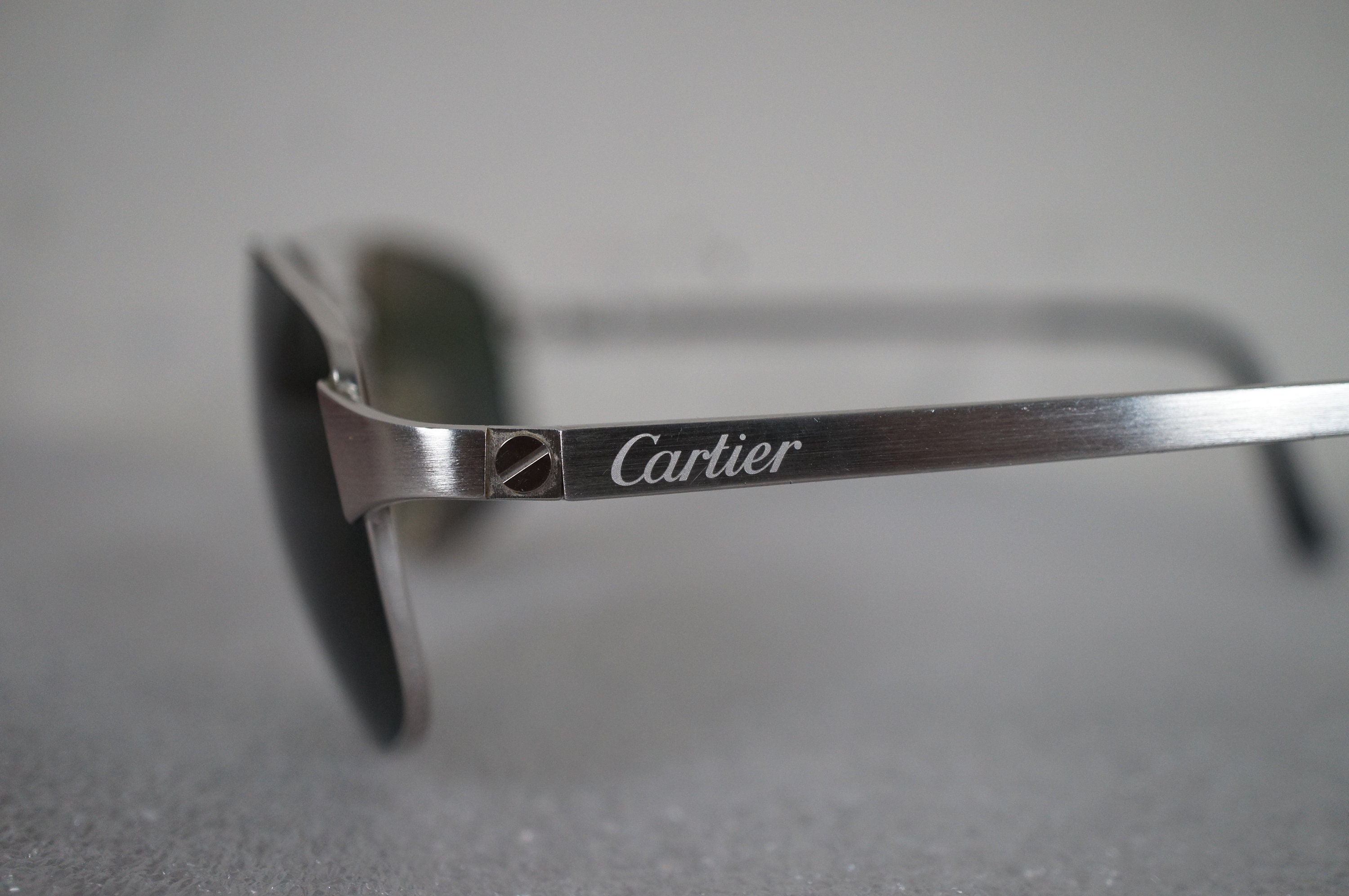 Cartier France 60-18 130 Santos Galaxy Aviator Rimless  display picture 2