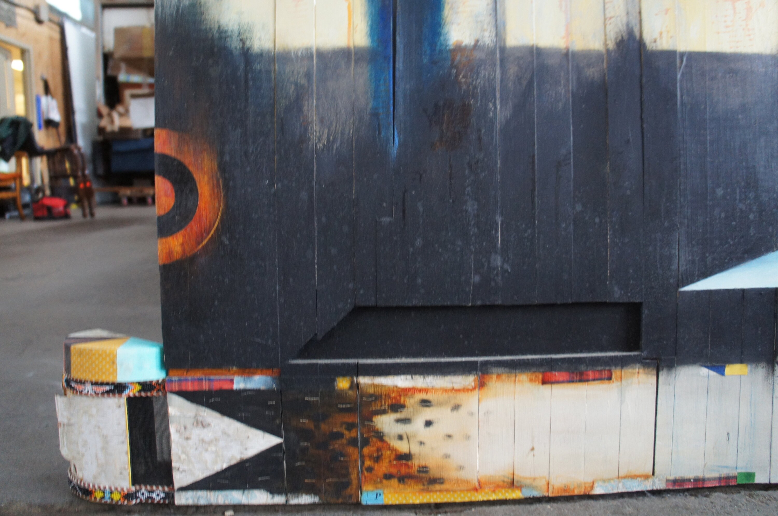 Light Coming on the Plains by Cameron Zebrun 1987 Mixed Media Etsy