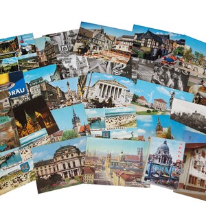 Lot of 28 German & Venice Italy Post Cards Postcard Book Blank Ephemera