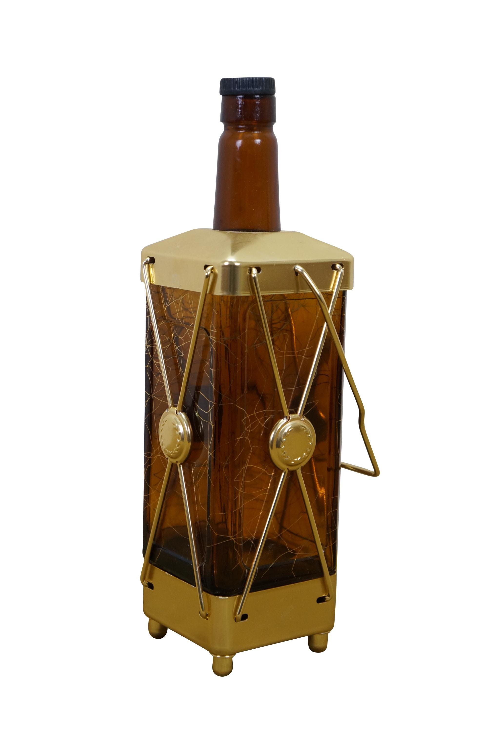 Vintage Liquor Bottle With Music Box - Etsy