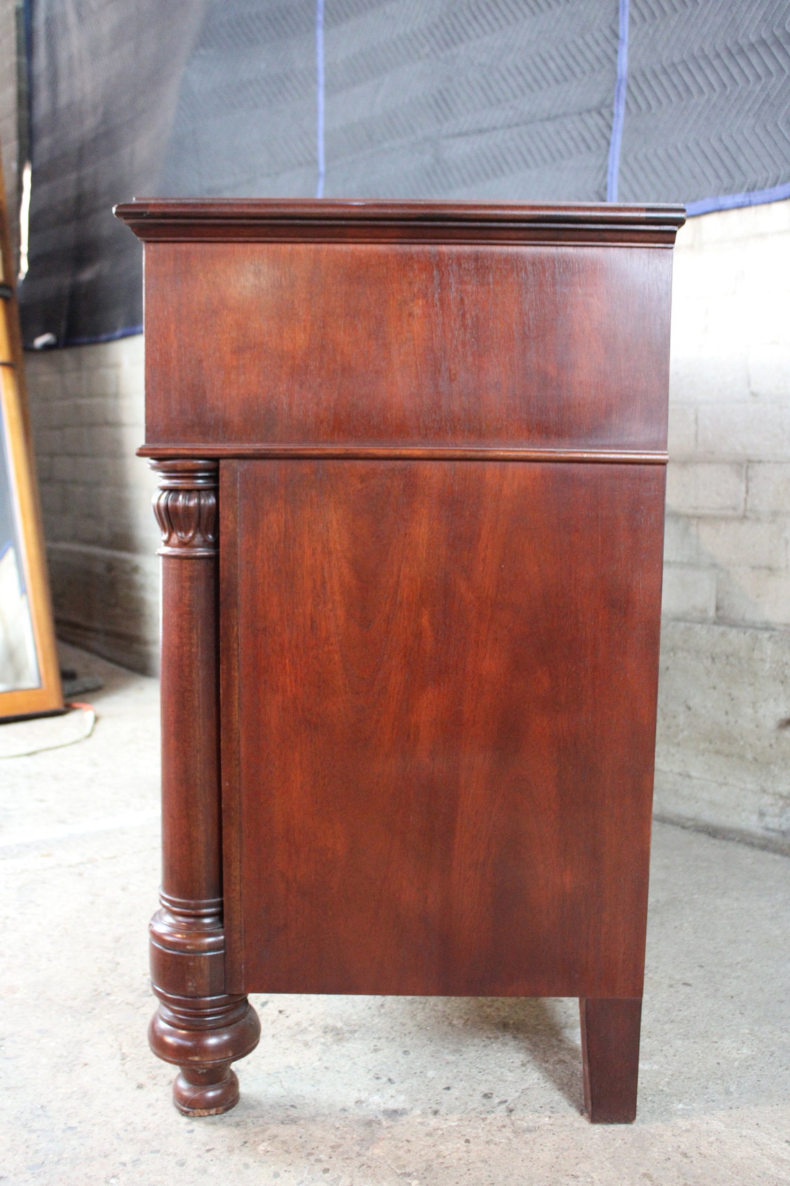Henredon Vintage Flame Mahogany Commode Ten Drawer Chest | Etsy