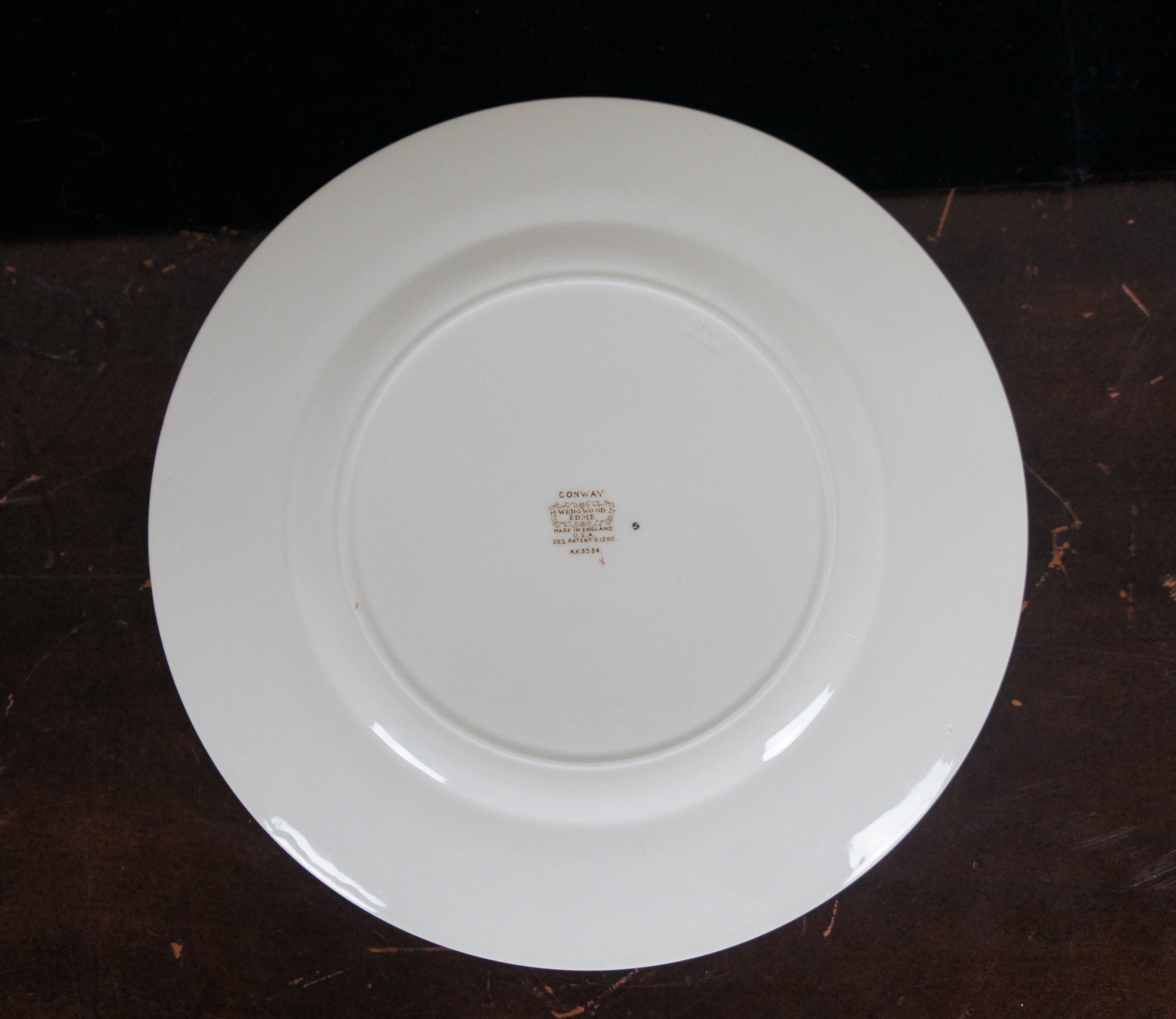 38 Pc Antique Wedgwood Conway Edme China Dinner Service Set Floral