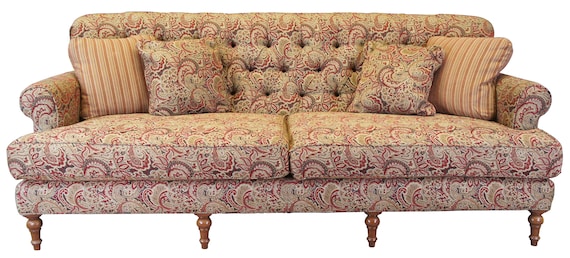 Arhaus tufted sofa deals