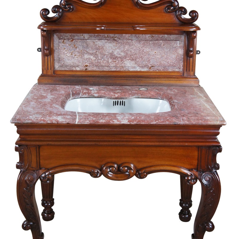Antique Bathroom Vanity - Etsy