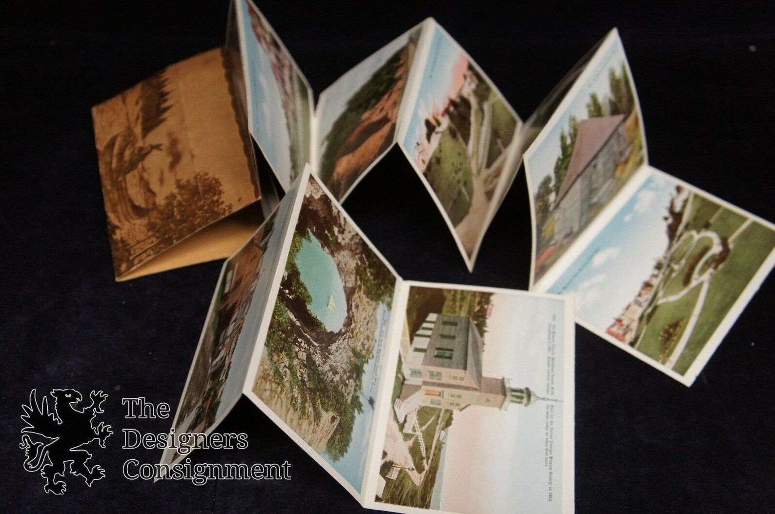 15 Vintage Postcards & Folding Postcard Souvenir Folders USA Etsy