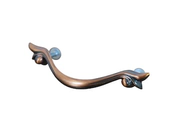 National Lock Co Medalist C674-10D Old Copper Drawer Pulls