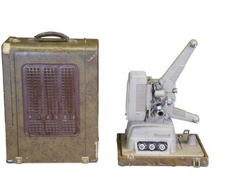 Mid Century Revere S-16 16mm Sound Movie Projector w Case 22"