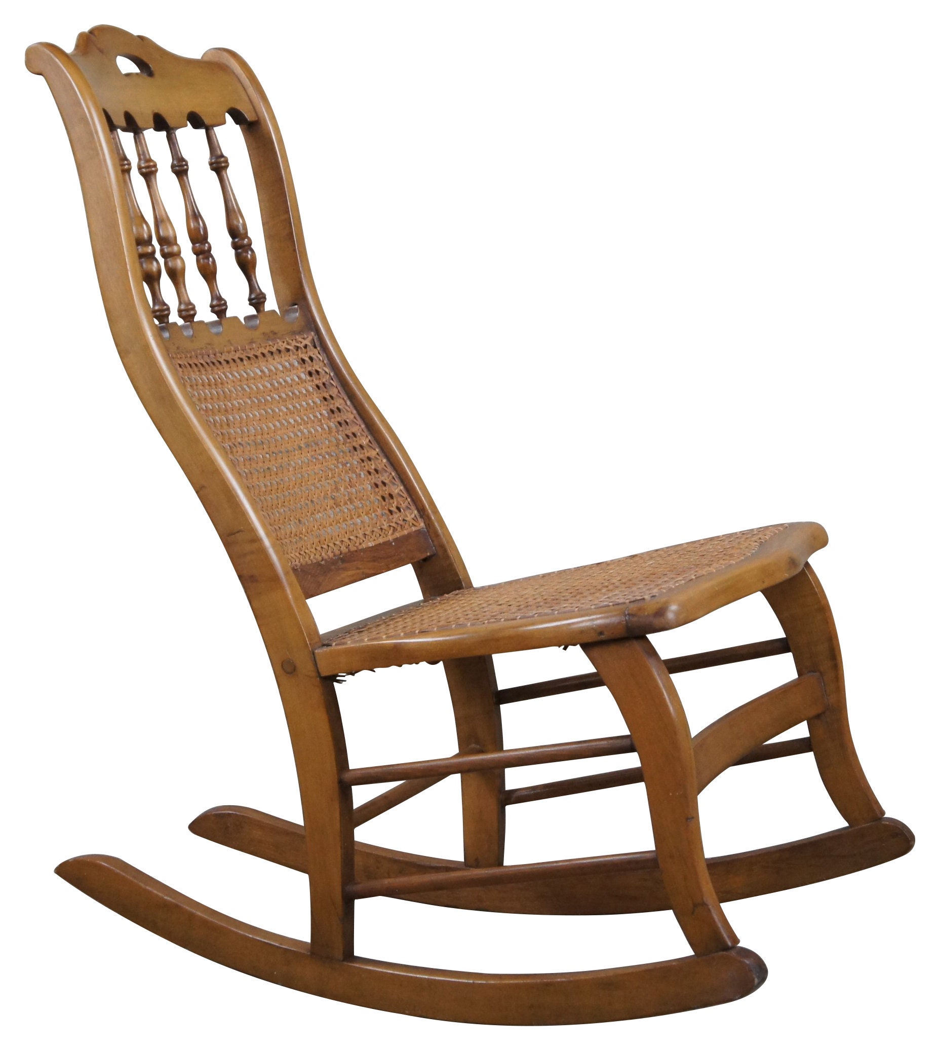 Antique Lincoln Rocker Etsy