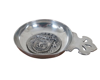 Vintage Paris France Silver Plate Nautical Ship Souvenir Porringer Cup 5"