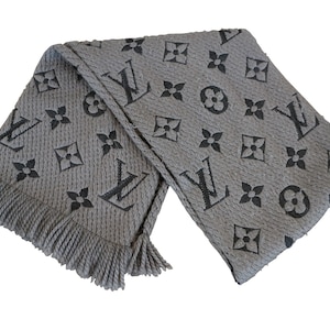 Monogram Louis Vuitton Silk Scarf - Etsy
