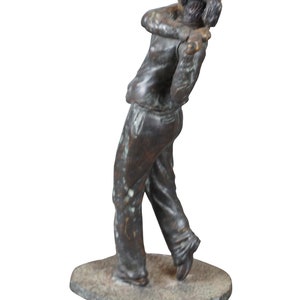Maitland Smith Female Bronze Golfer Sculpture Statue Sculpture Right Handed 13&quot;