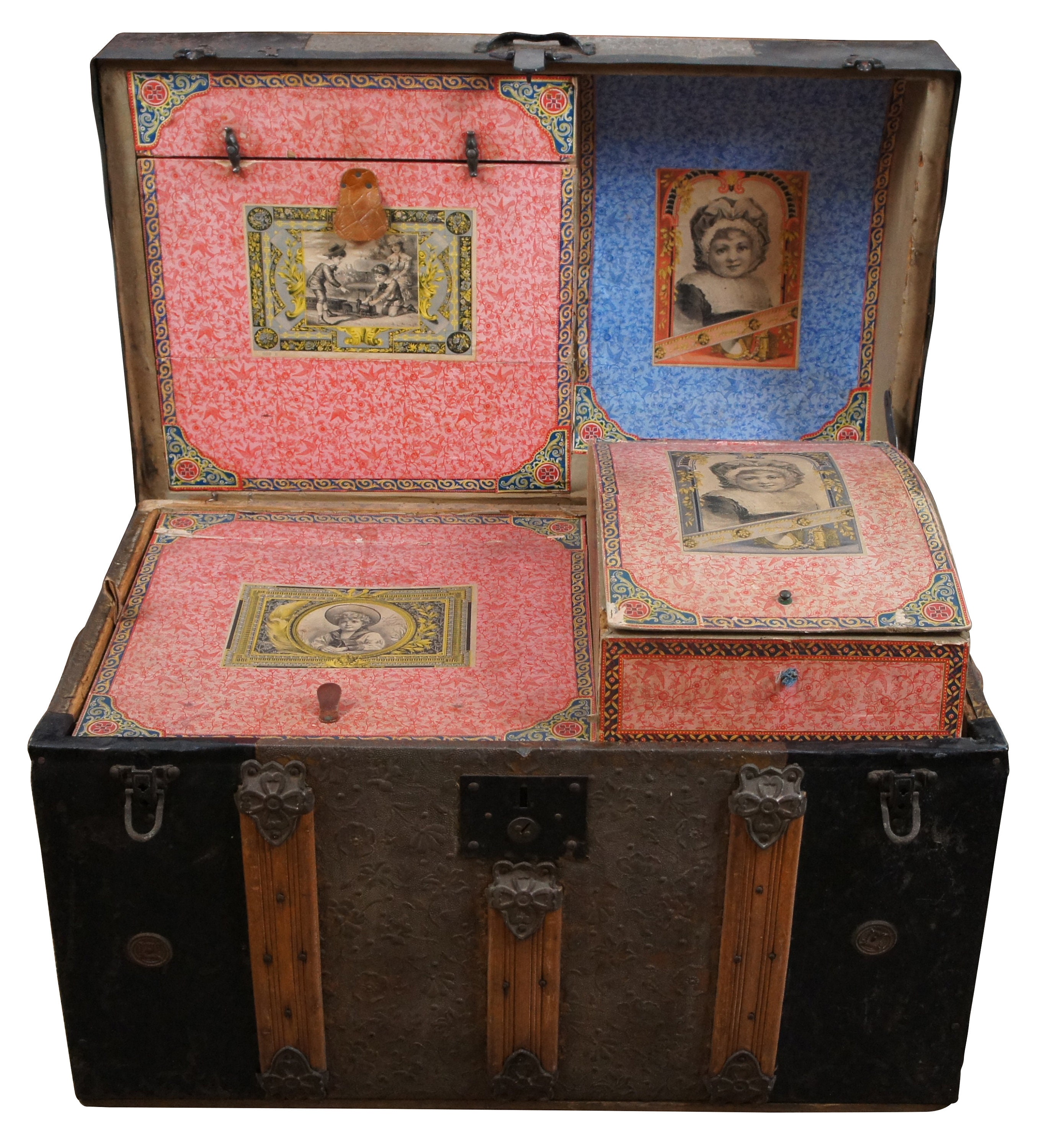 Oh, My Stars and Garters! : 4 19th Century French Trunk by Louis