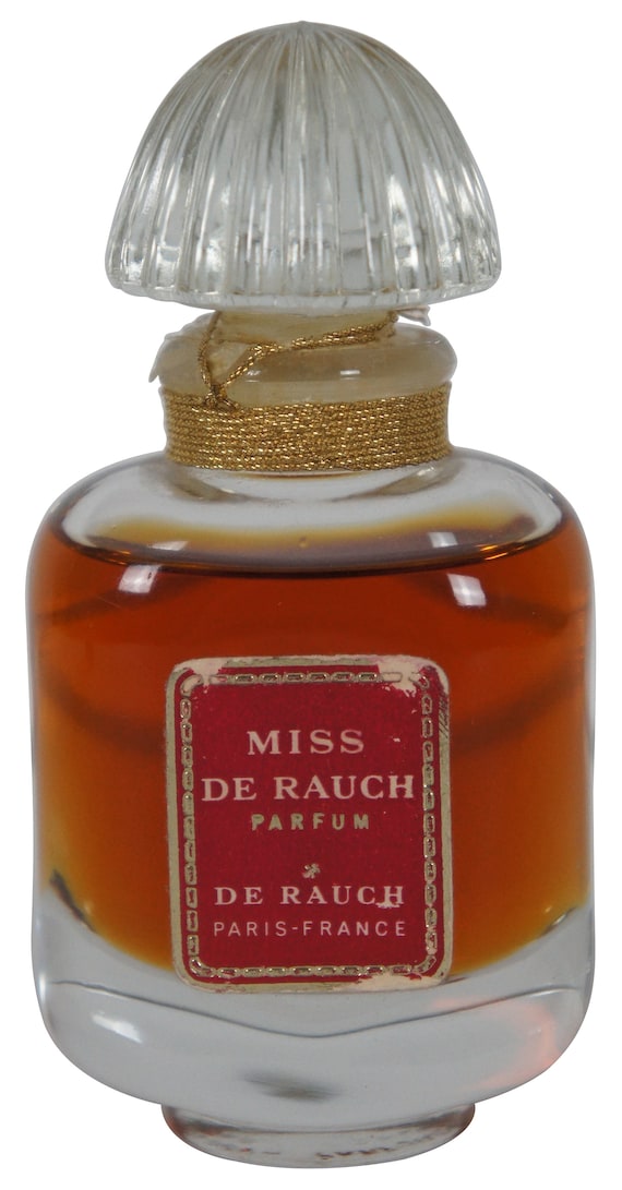 3 1960s French Perfume Bottles Miss De Rauch Femme Marcel - Etsy Israel