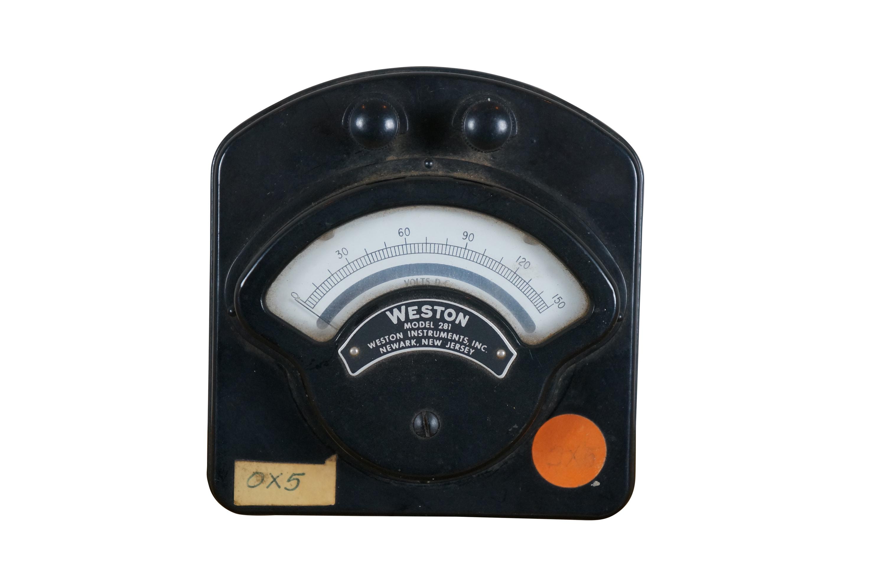Vintage Dc Volt Meter - Etsy