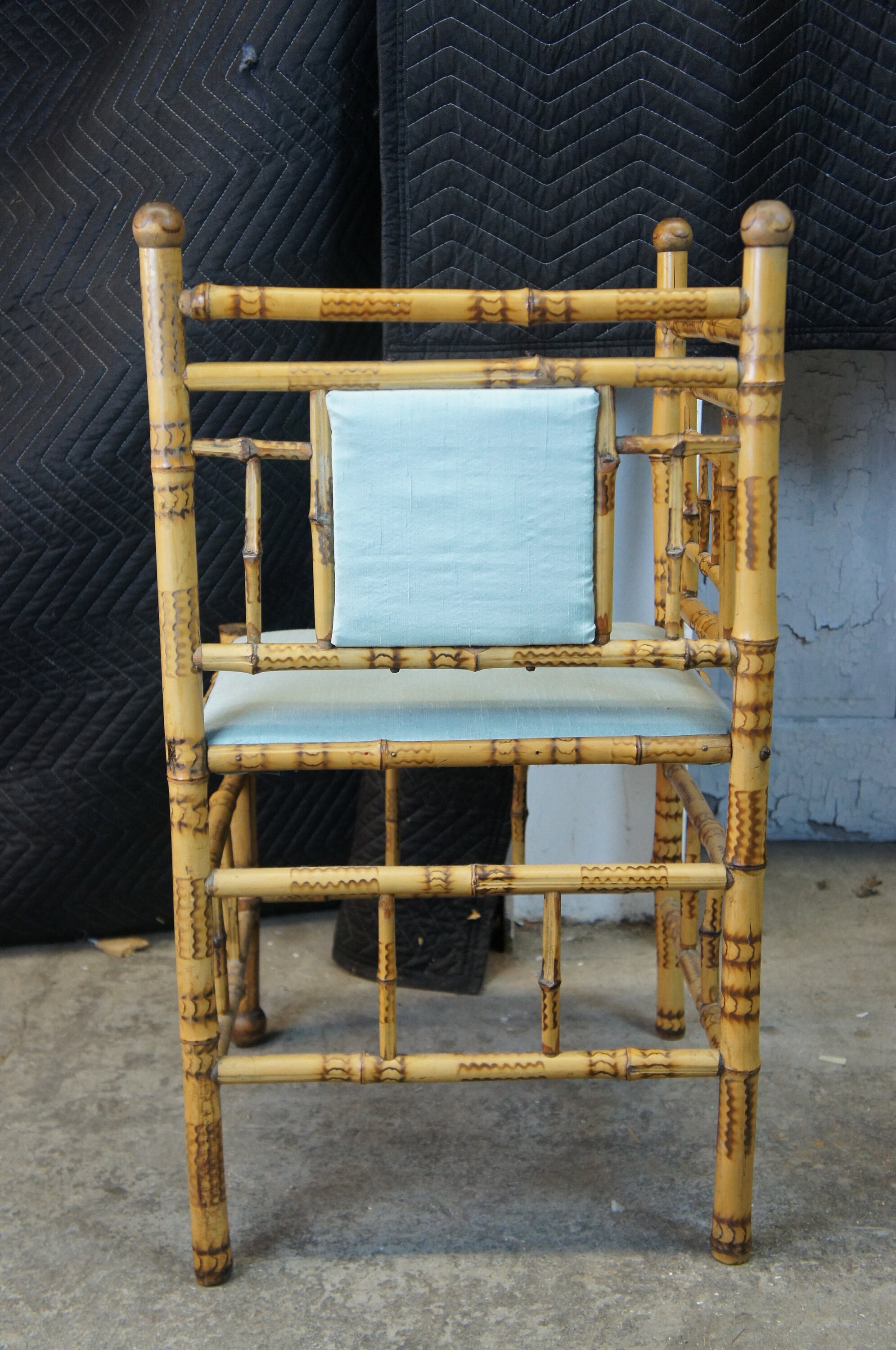 Bamboo corner chair deals