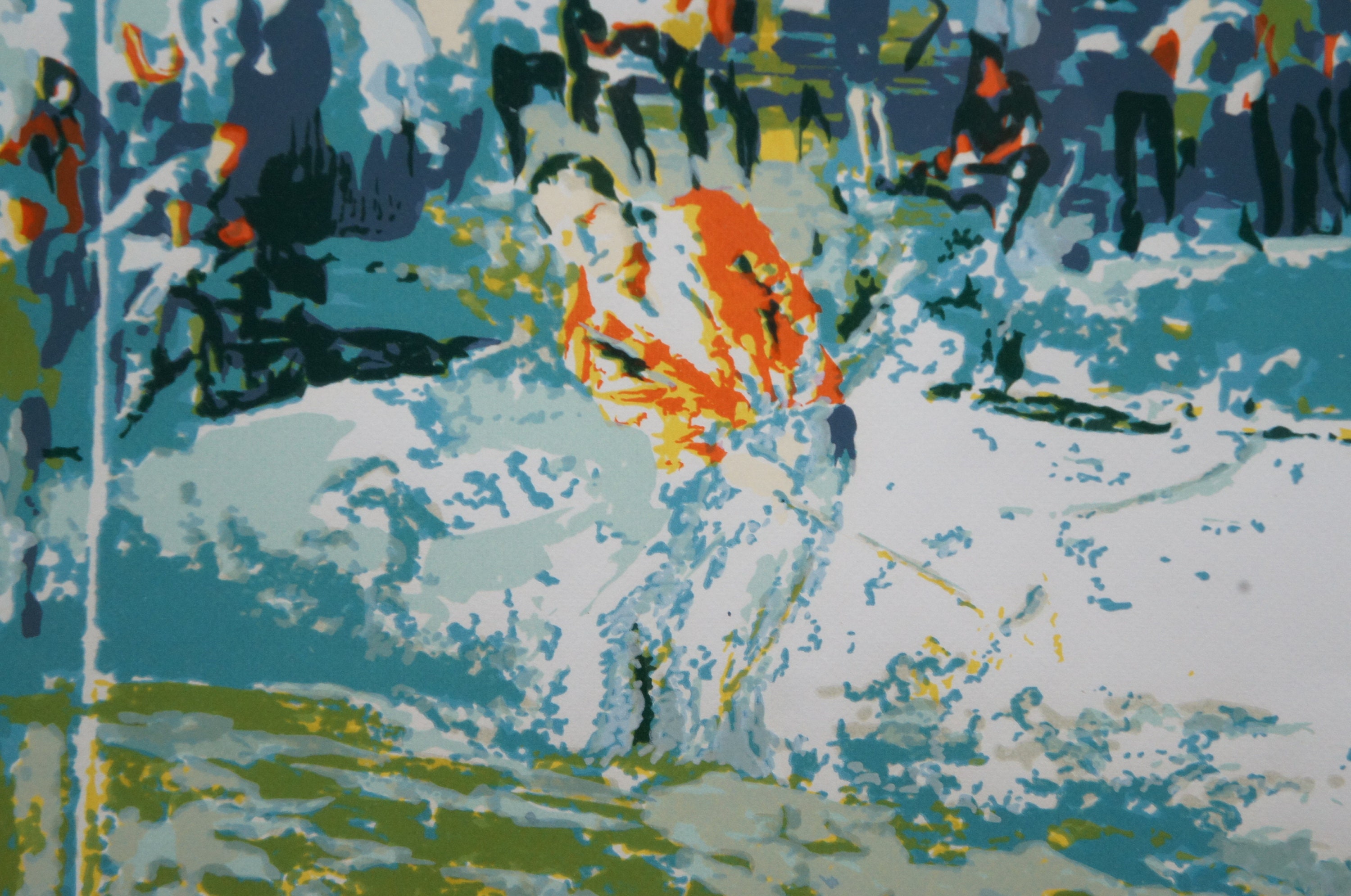 Leroy Neiman Tournament Golf 15th Hole Artists Proof